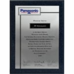 1996 - Designated as the area official Panasonic Family Dealer