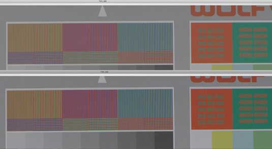 HD slice of 4K ProRes 4:4:4 uncorrected comparison