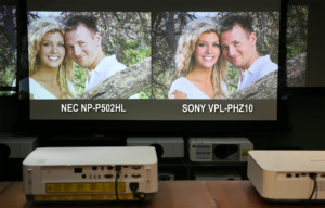 Sony VPL-PHZ10 vs NEC NP-P502HL