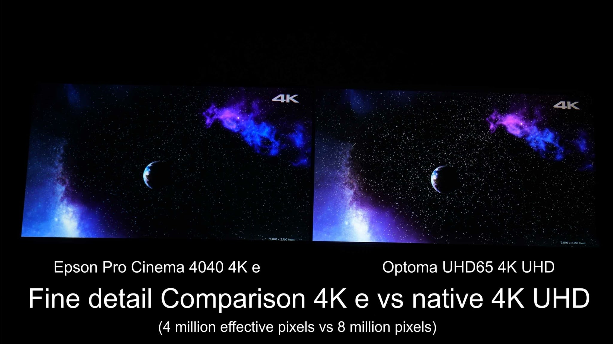 Sony VPL-VW365ES vs Epson Pro Cinema 4040: Brightness &amp; Contrast
