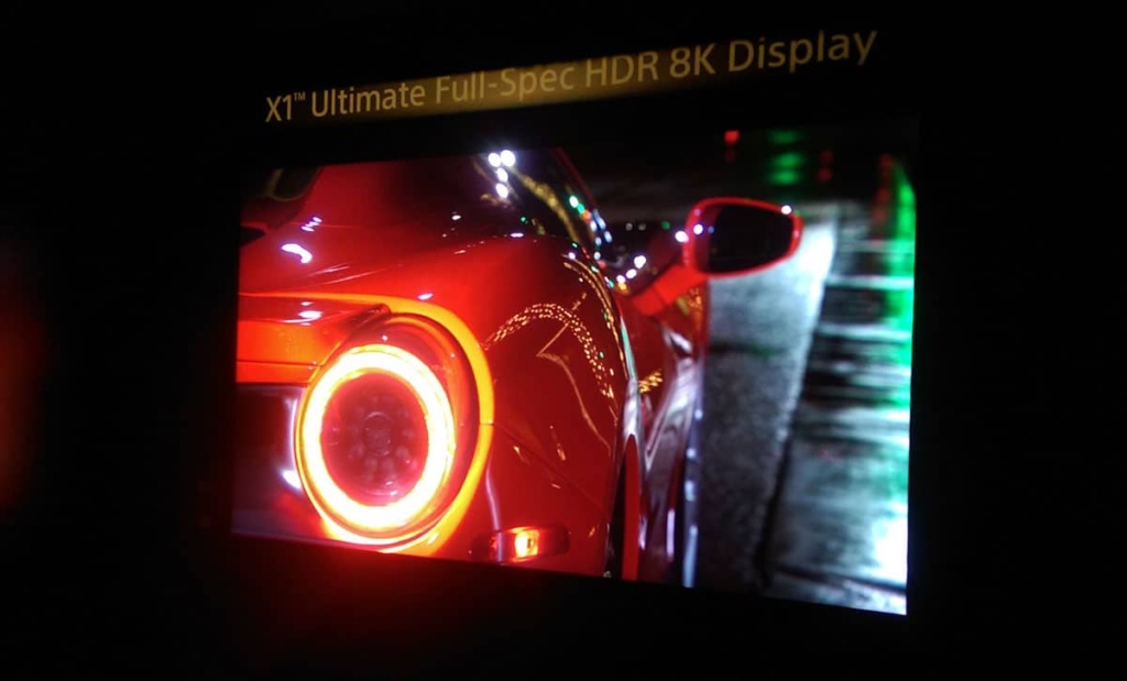 85″ Sony 8K, 10,000 nits LCD display from Sony