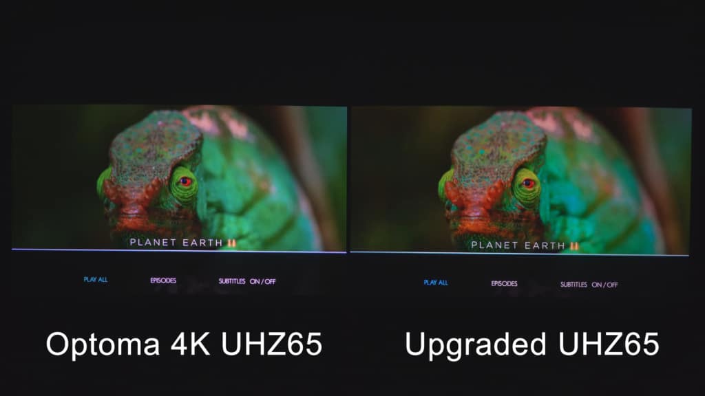 Optoma 4K UHZ65 vs THEO-Z65