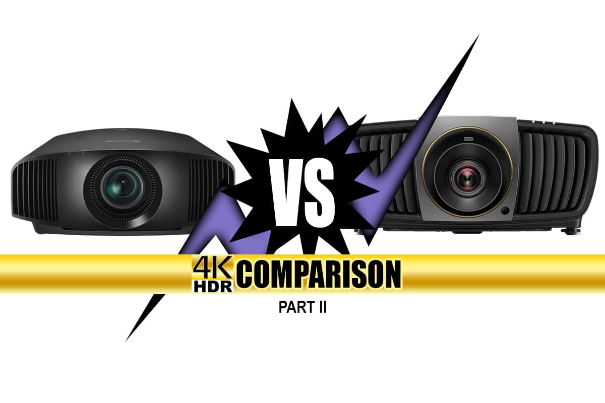 Sony VPL-VW295ES vs BenQ HT9060 (Part II)
