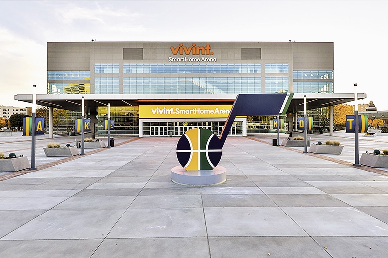 Extron AV Connectivity Solutions (and TVS Pro) Help Vivint Smart Home Arena Create a Multimedia Hit With Fans