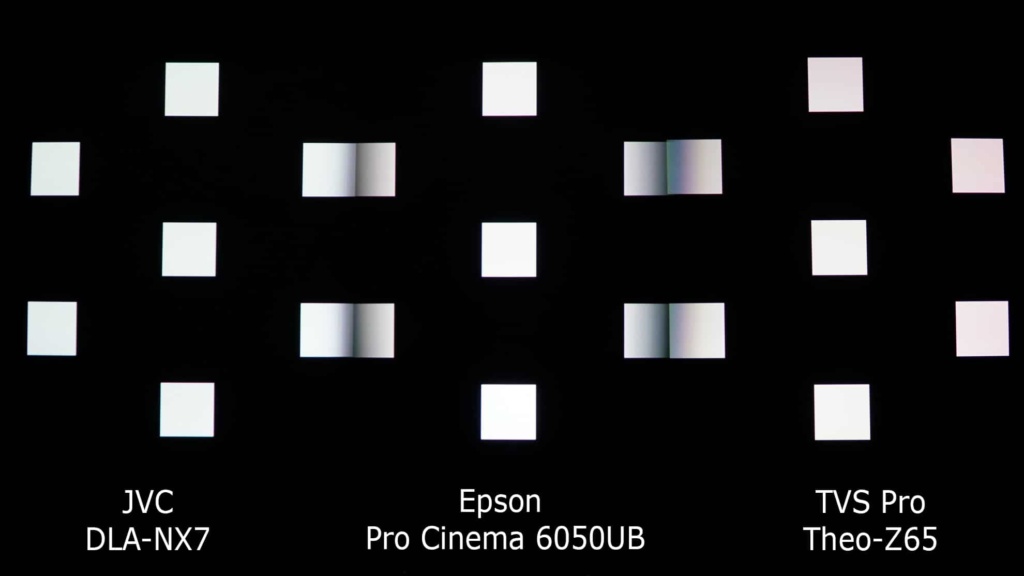 JVC DLA-NX7 vs Epson Pro Cinema 6050UB vs TVS Pro Theo-Z65 (Part I)