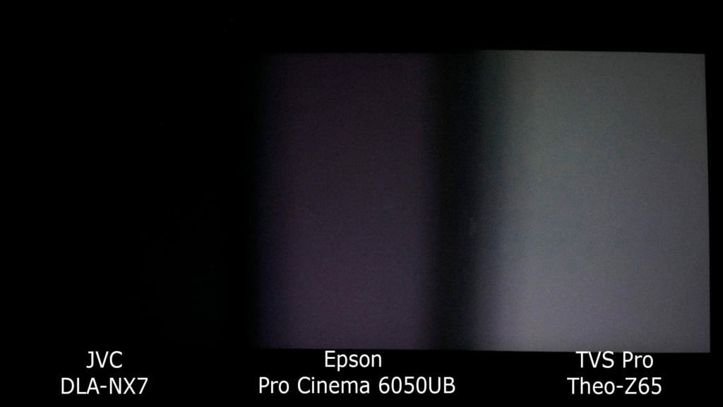 JVC DLA-NX7 vs Epson Pro Cinema 6050UB vs TVS Pro Theo-Z65 (Part I)