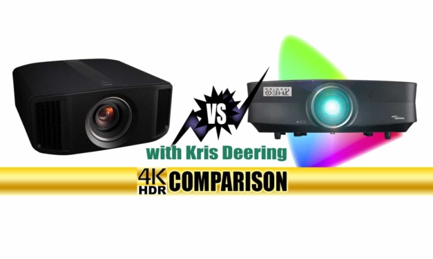 JVC DLA-NX7 vs TVS Pro Theo-Z65 Lite with Kris Deering