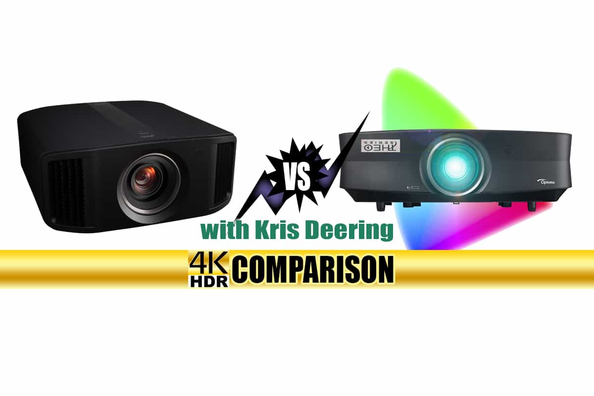 JVC DLA-NX7 vs TVS Pro Theo-Z65 Lite with Kris Deering