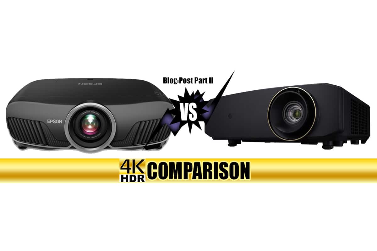 JVC LX-NZ3 vs Epson Pro Cinema 6050UB Projector Comparison Part II