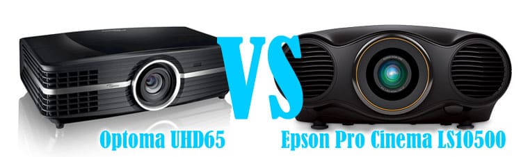 Optoma UHD65 VS Epson Pro Cinema LS10500