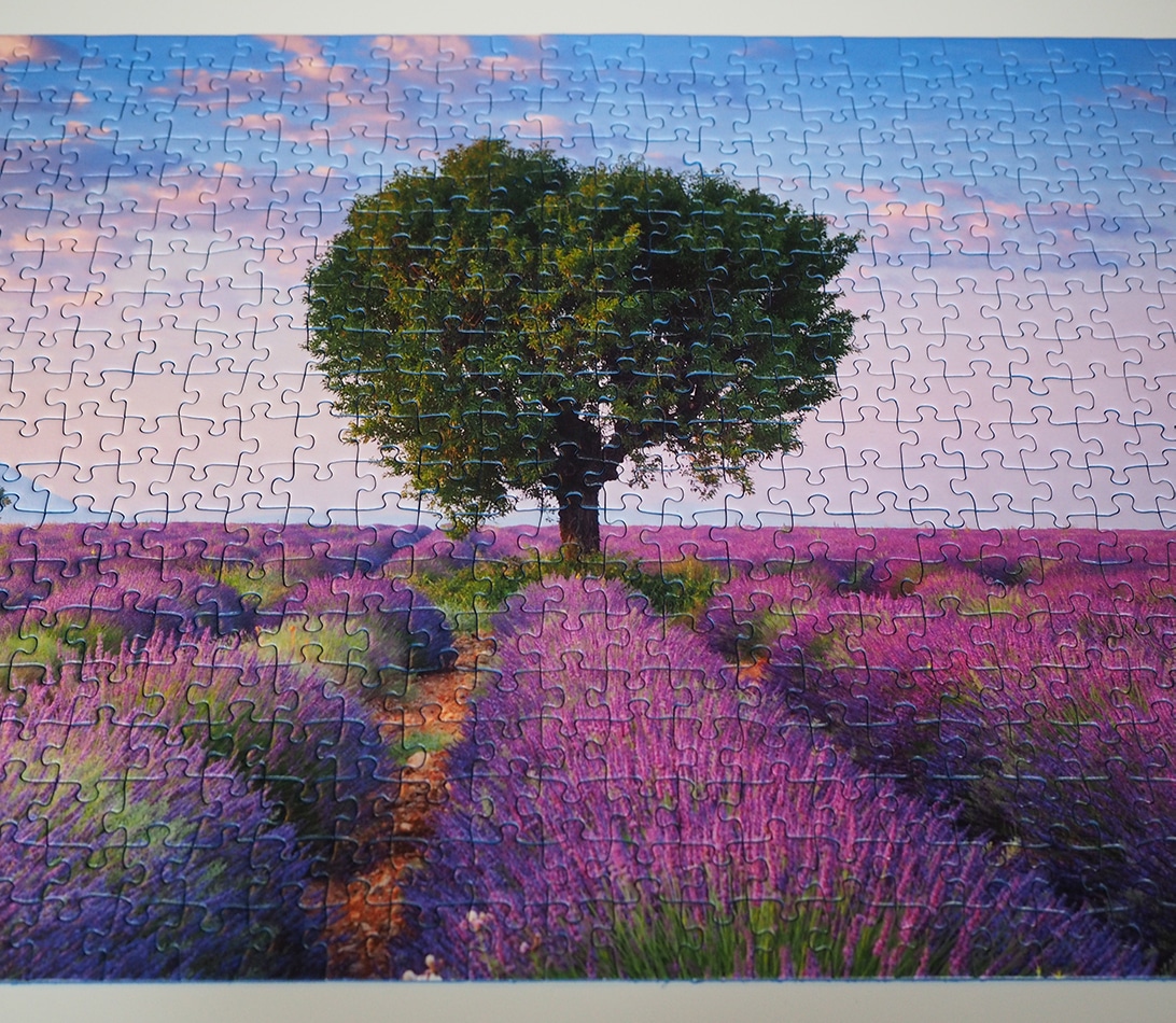 Finished puzzle picture