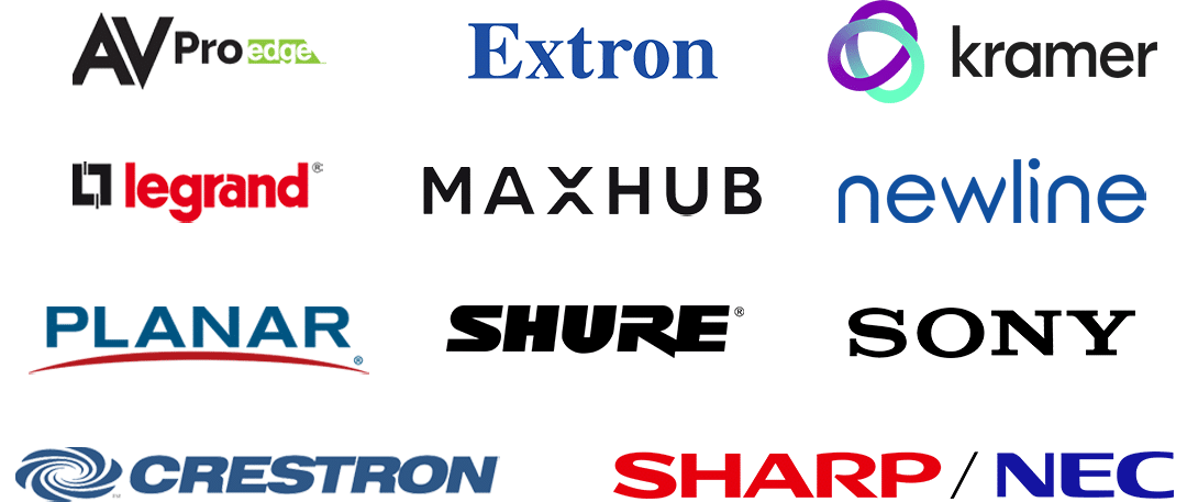 Diamond Sponsors: AVPro Edge, Extron, Kramer, Legrand, Maxhub, Newline, Planar, Shure, Sony, Crestron, Sharp NEC